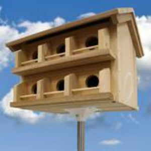 Heath Cedar Purple Martin House - 12 Room