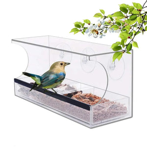 Premium Birding Place Window Birdfeeder