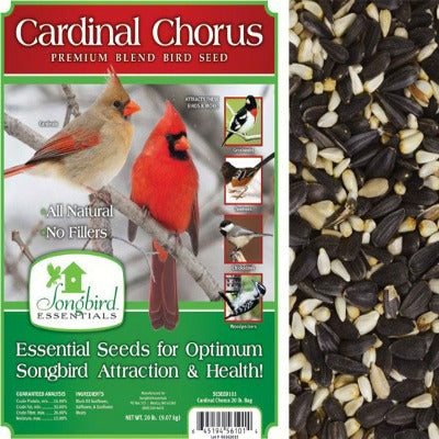 Cardinal Chorus Premium Blend Bird Seed / 20 lb.