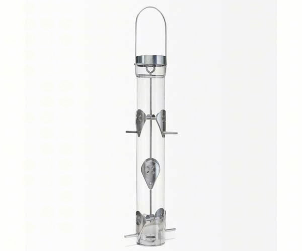 Nyjer feeder with Ring Pull Silver 6 port