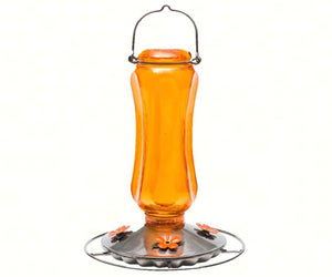 Vintage Carnival Glass Oriole Feeder-2 Pack