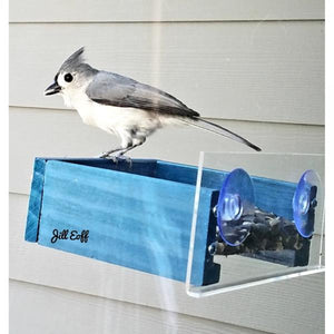 Petite Blue Window Feeder