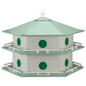 eath Deluxe Aluminum Purple Martin House - 12 Room 