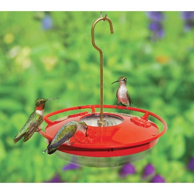 HummZinger  8 oz High View Mini Hanging Hummingbird Feeder